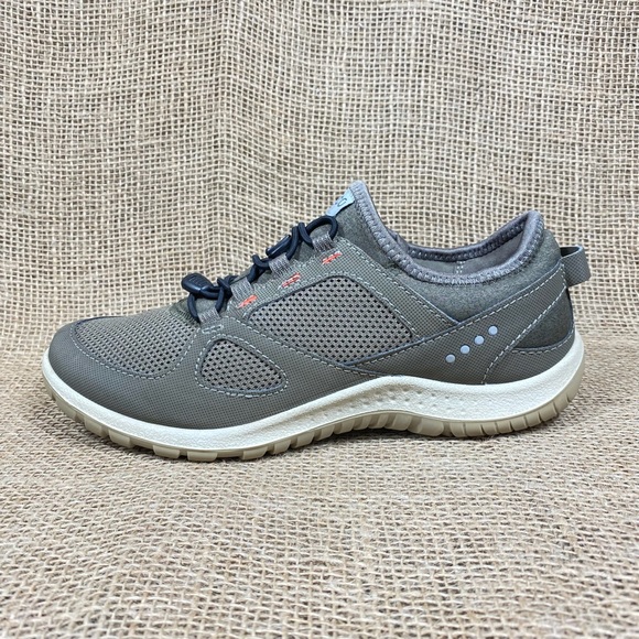 ECCO Sneakers Receptor Lite Beige Women's Size 5-5.5 EU 36 - Picture 4 of 10